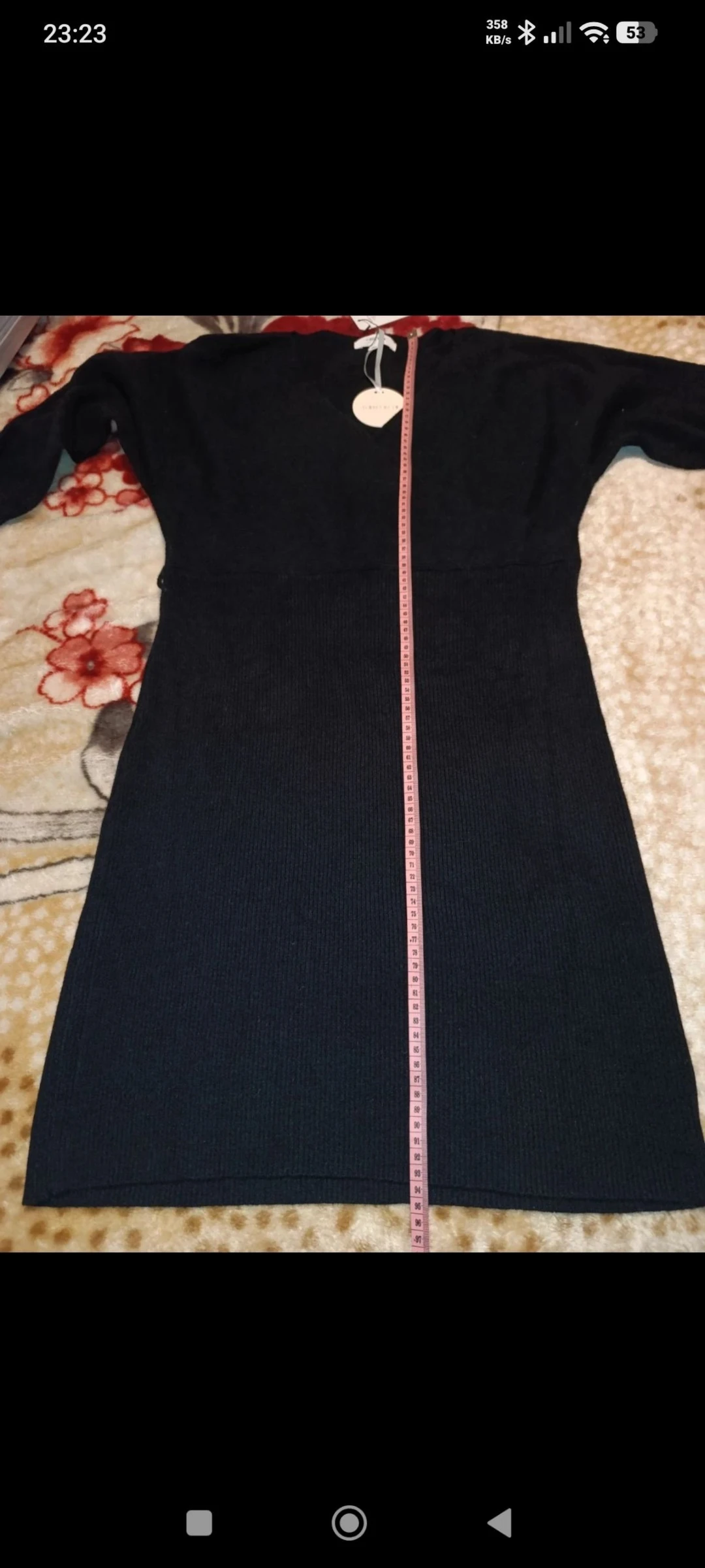 Robe noire Closet by Ló modèle Grace Knit taille L – photo 8